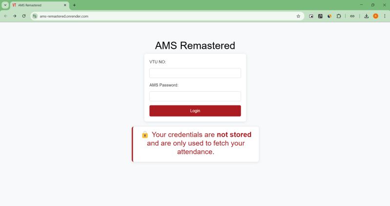 students on the ams veltech portal