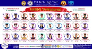 Does Veltech offer internship opportunities in foreign universities