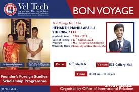 How can I apply for government scholarships through Veltech