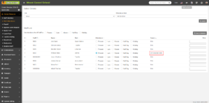 How do faculty members mark attendance on AMS Veltech